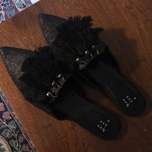 A New Day tasseled mules